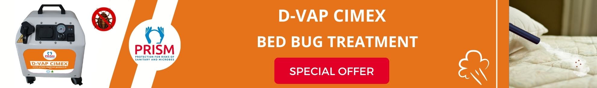 Bed Bug Treatment with Steam